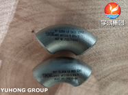 ASTM A403 WP310S-S فولاد ضد زنگ 90 درجه LR Elbow BW مناسب ANSI B16.9