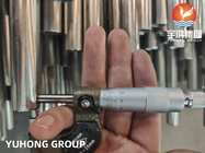 ASTM A249 TP304L لوله های مبادله گرما از فولاد ضد زنگ آستنیتیک